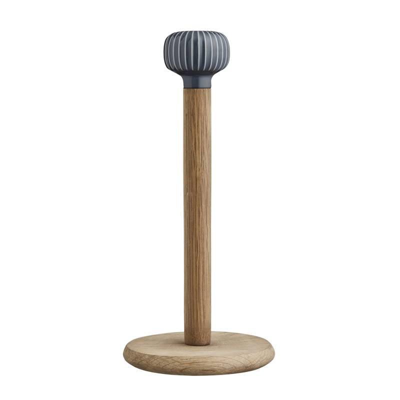 Kähler Hammershøi - Küchenrollenhalter H31,5 Anthrazitgrau