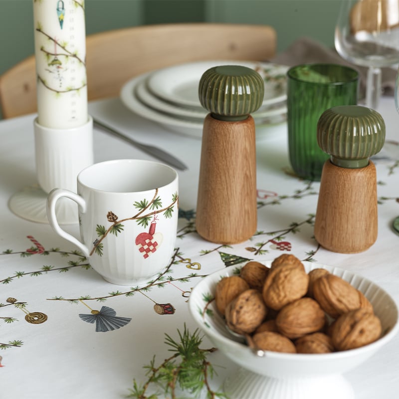 Kähler - Hammershøi kværn mørkegrøn 18,5 cm