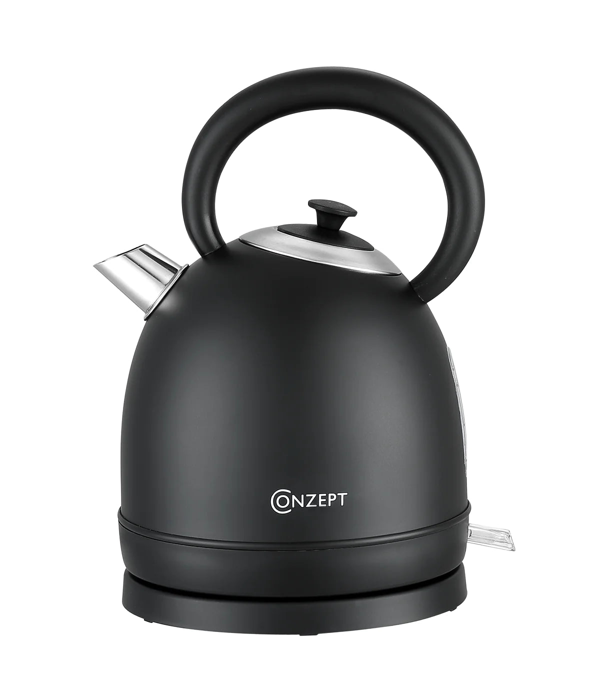 Conzept Electric - El-kedel 1,7 L dome 2200W - Sort