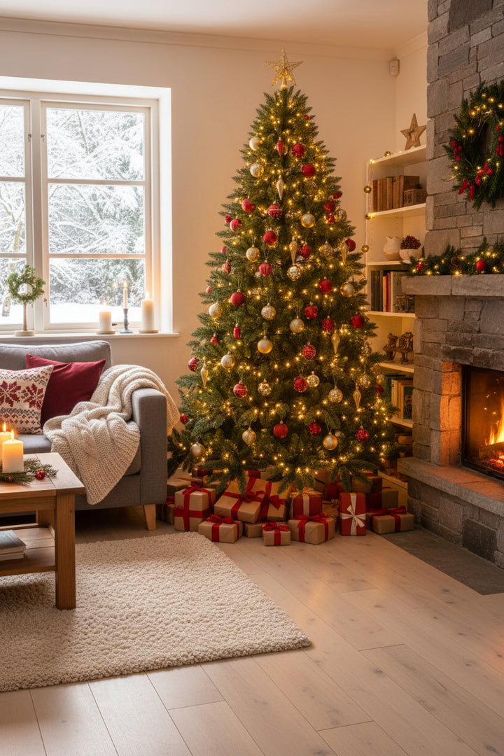 Conzept juletræ LUKSUS 120 cm (nem samling) 448 tips/grene