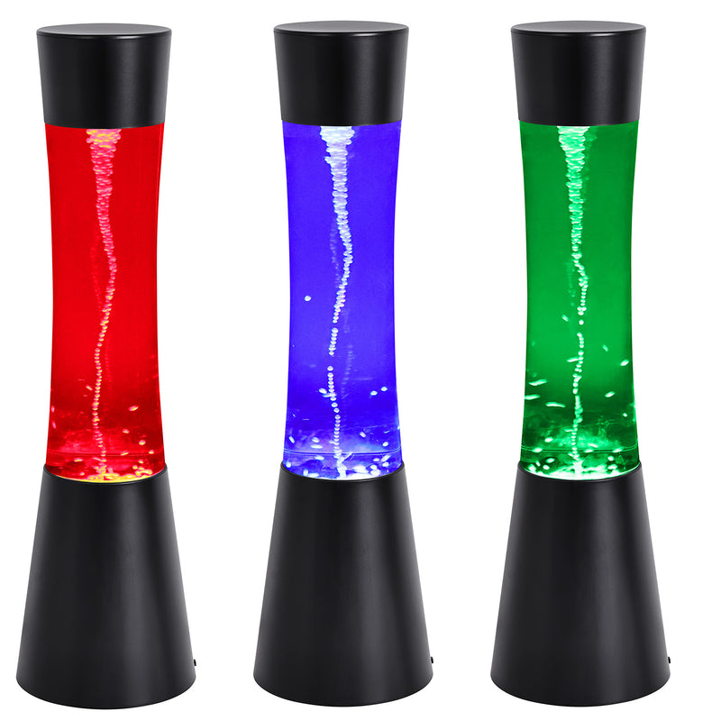 Tornadolampe Ø10,5x39,1 cm med farveskift inkl. USB kabel