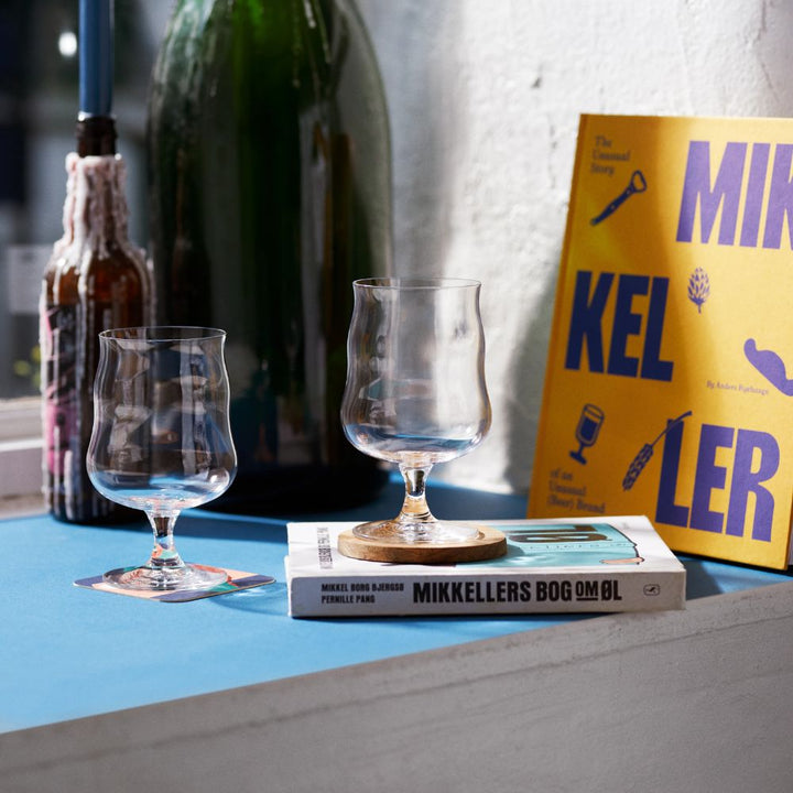 Holmegaard - Mikkeller Universalölglas 40 cl klart 2 st.