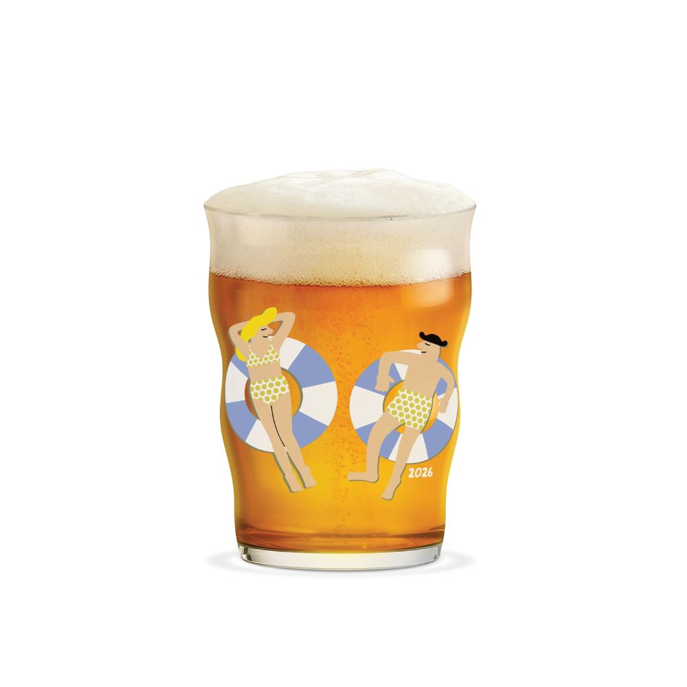 Holmegaard - Mikkeller Pint Ölglas 2026 40 cl klart m. dek.