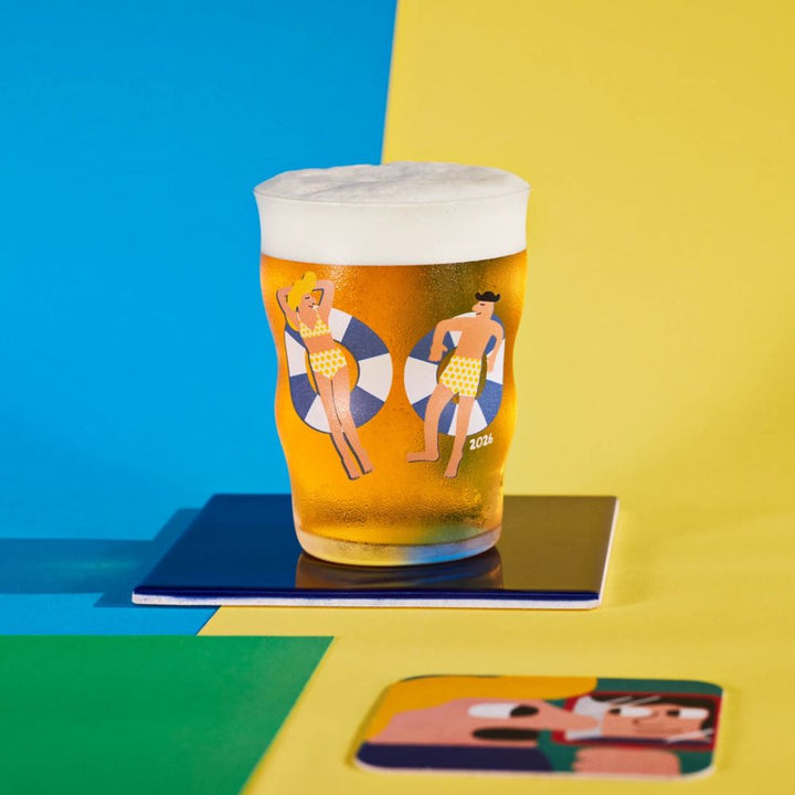 Holmegaard - Mikkeller Pint Ölglas 2026 40 cl klart m. dek.