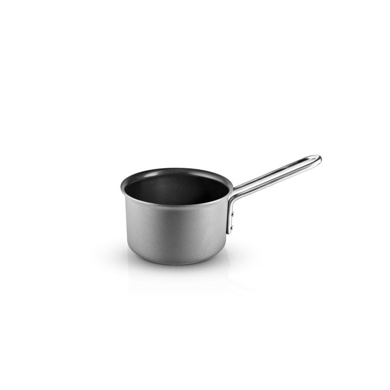 Eva Trio – Grey Line Stielkasserolle 1,1 Liter – Edelstahl – Slip-Let®-Beschichtung