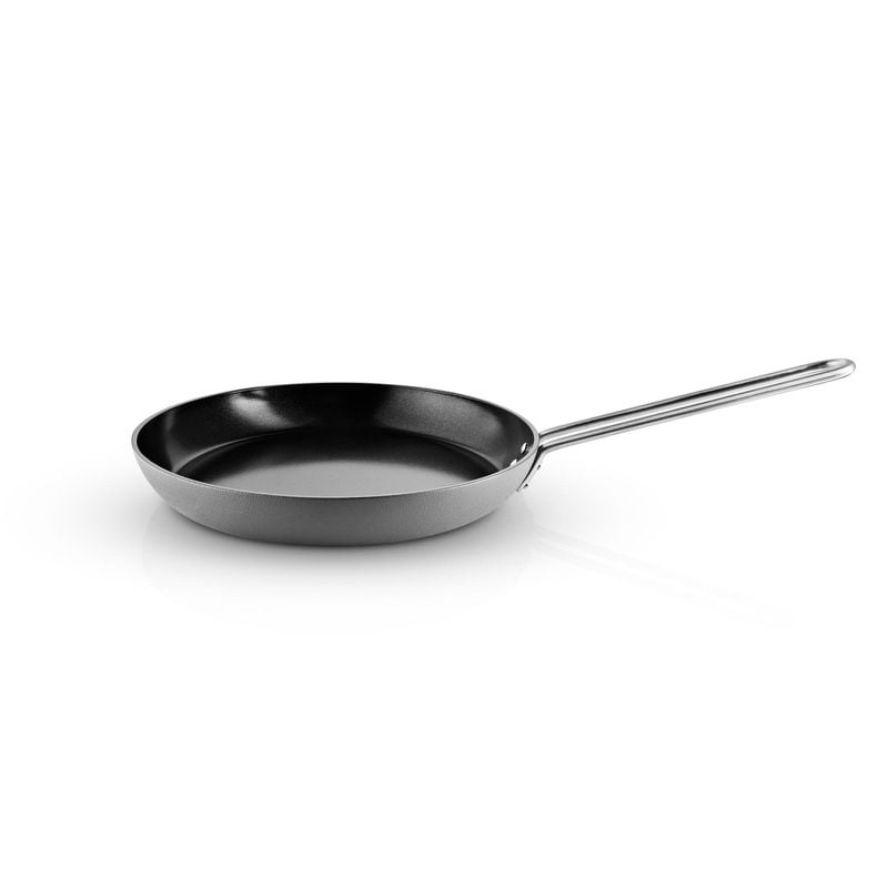 Eva Trio – Grey Line Bratpfanne Ø 28 cm – Edelstahl – Slip-Let®-Beschichtung