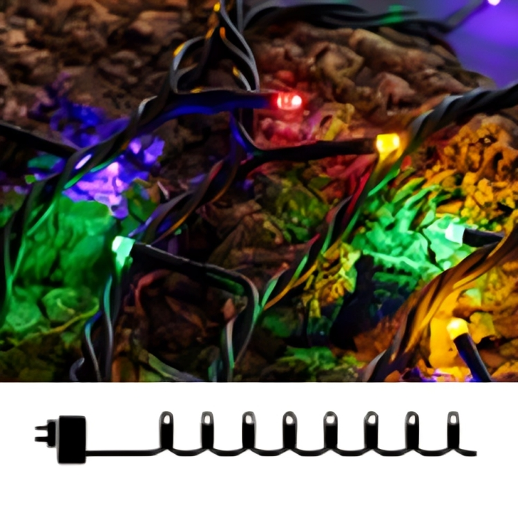 Sirius - Julius Batterie-Lichterkette mit 240 LEDs, Schutzart IP44, Doppeltimer, 8 Funktionen, mehrfarbig