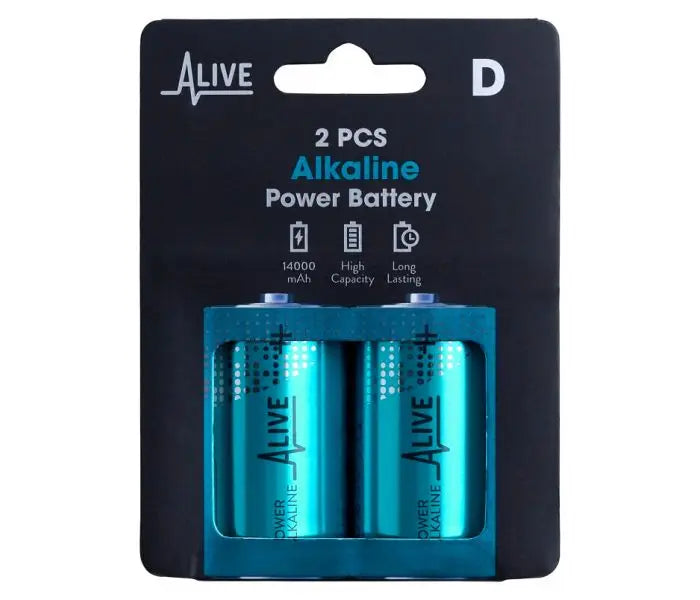 Alkaliskt batteri D LR20 1,5V 2pack