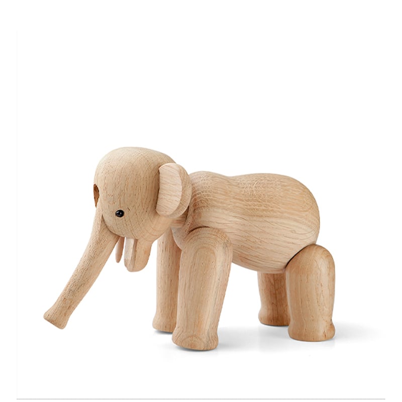Kay Bojesen - Elephant kleine Eiche H13 cm
