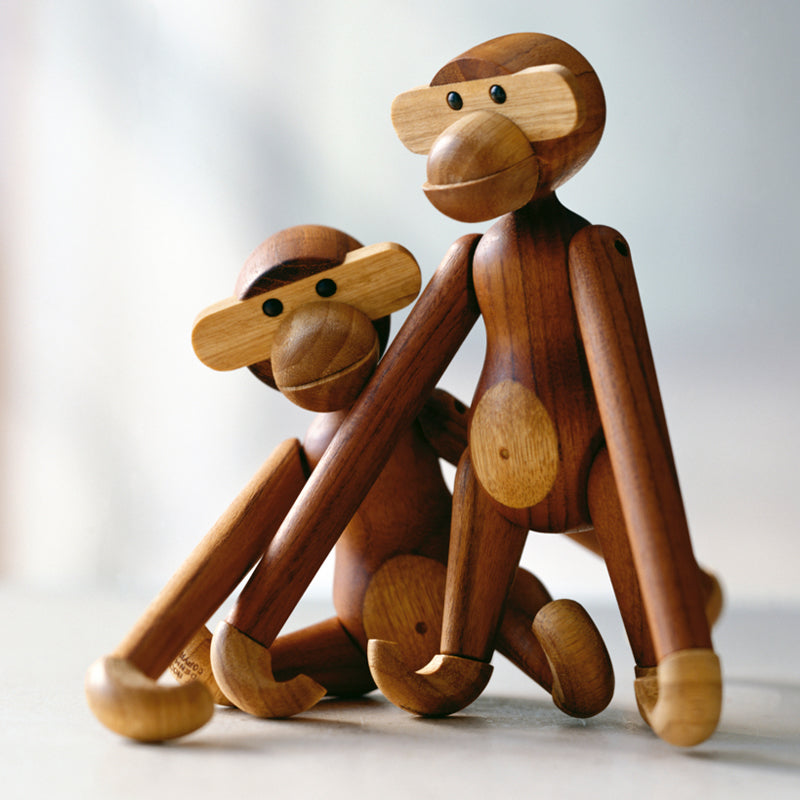 Kay Bojesen - Monkey large 47 cm teak/limba