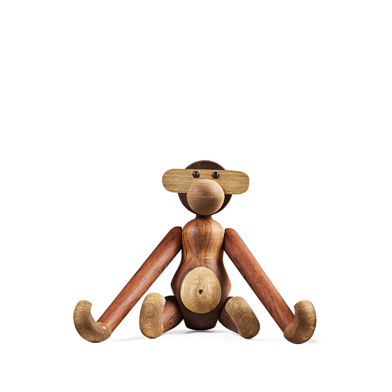 Kay Bojesen - Abe lille 18,5 cm teak/limba