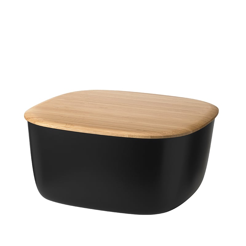 RIG-TIG - BOX-IT Brotkasten schwarz 23 cm