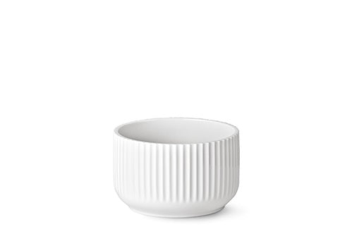 Lyngby-Schale, 17 cm, weiß