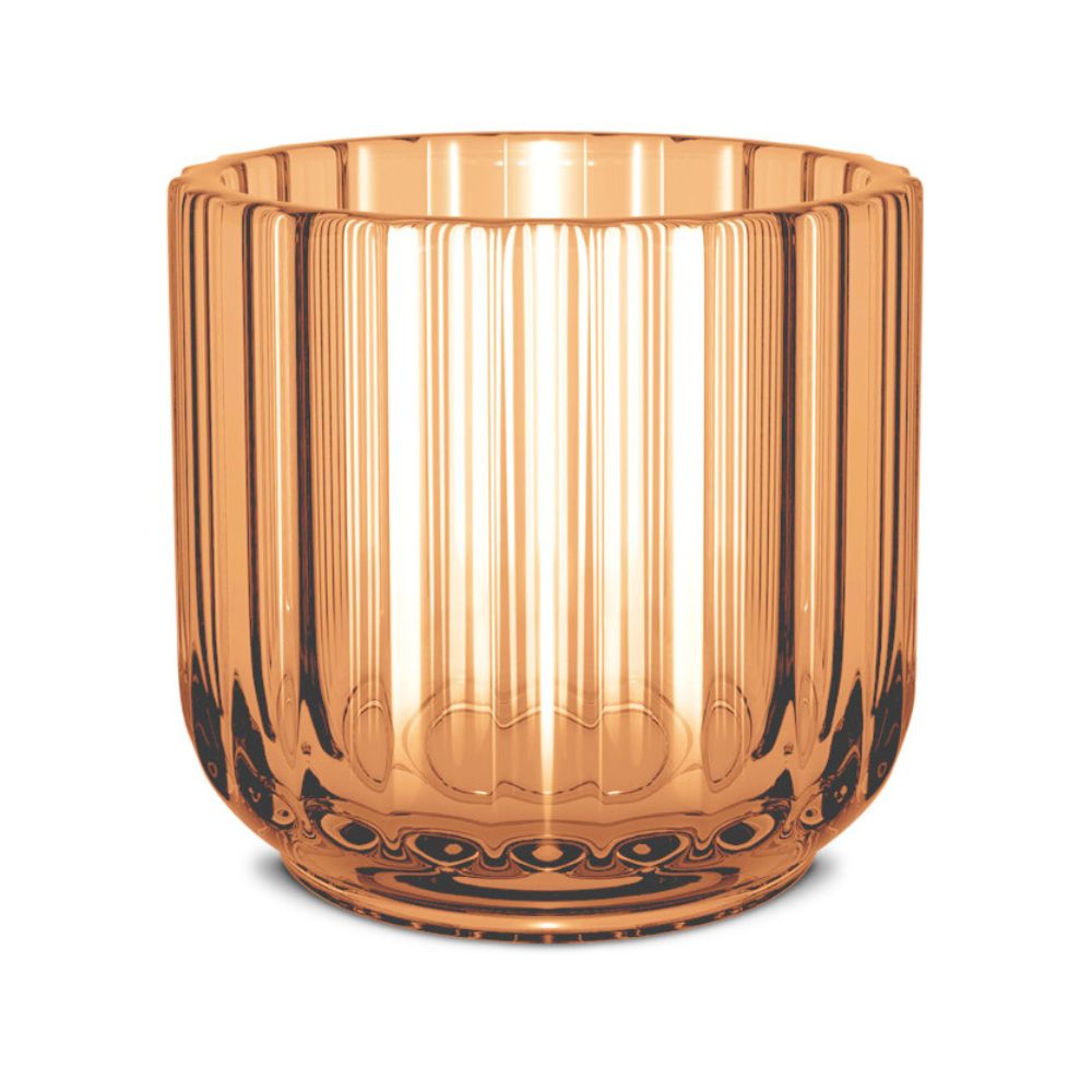 Lyngby - Fyrfadsstage 6,5 cm - Amber