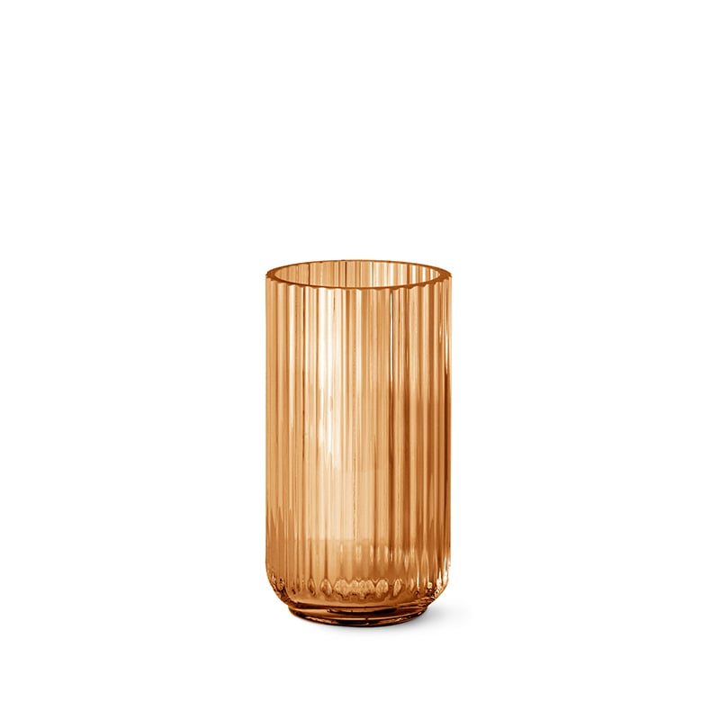 Lyngby - Vase 20 cm - Bernstein
