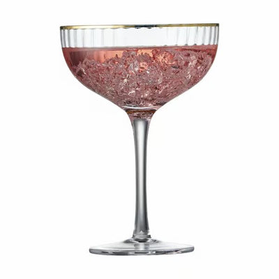 Lyngby Glas - Palermo Gold Cocktailglas 31,5 cl 4 stk