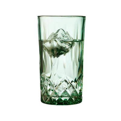 Lyngby Glas - Highball Sorrento vattenglas/dryckesglas 38 cl 4 st - grön