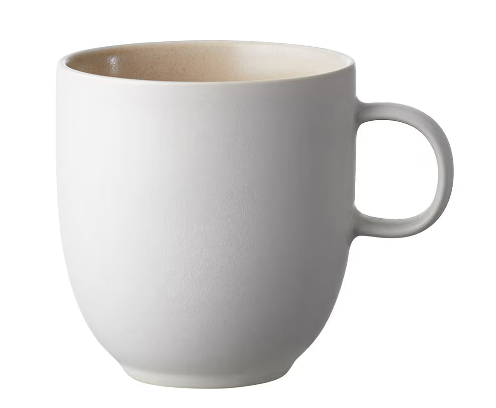 Studio Round - Krus North 33 cl Matte white/Matte sand