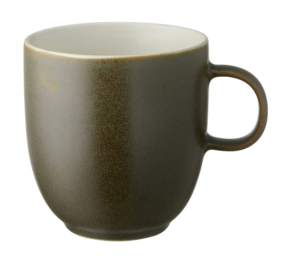 Studio Round - Krus North 33 cl Matte moss/Matte white