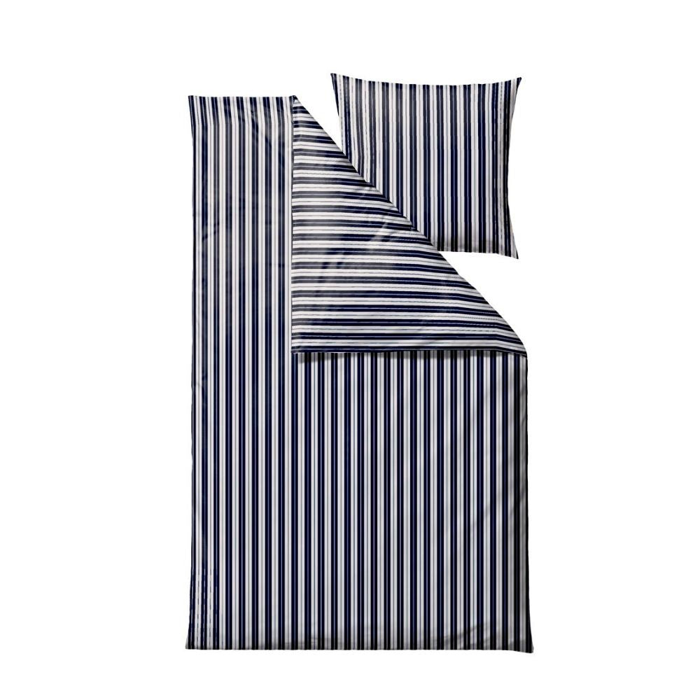 Sødahl - Sengetøj 140x200 cm Flow Navy blue