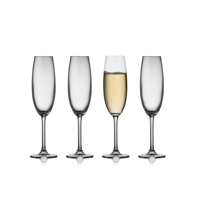 Lyngby Glas - Juvel Champagnerundglas NEU 4 Stk.