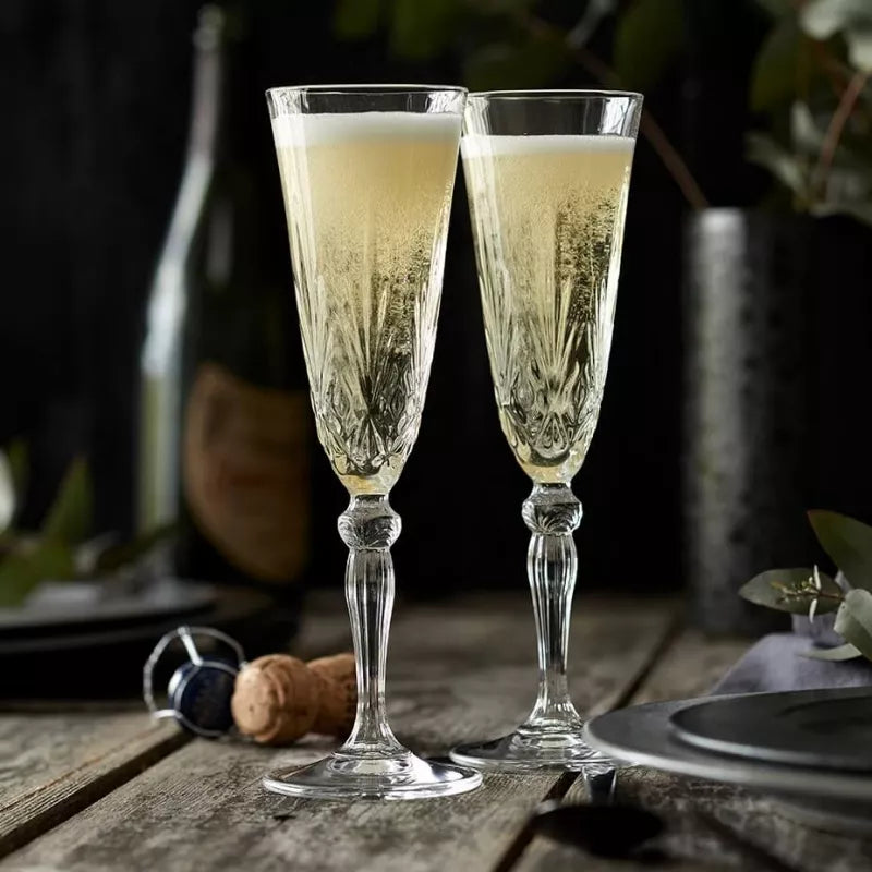 Lyngby Glas - Melodia champagne 16 cl - 4 st.