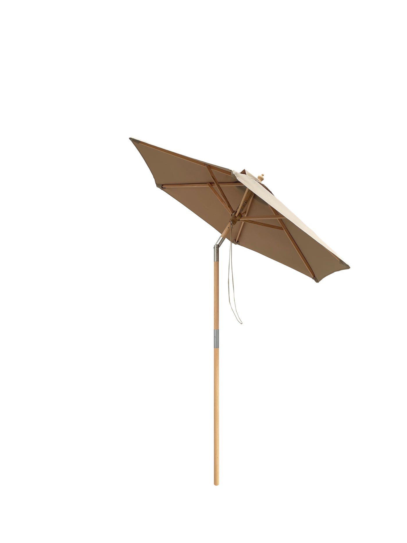 Venedig - Parasol Ø1,8 m 2 delt cappuccino NR. 46