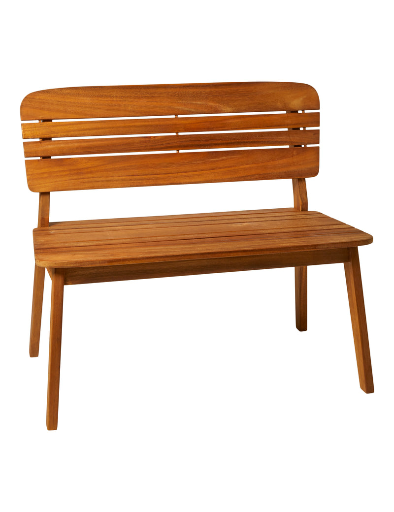 Kinderbank aus Tokio, 64 x 37 x 57 cm, Akazienholz 