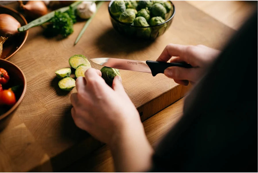Fiskars Essential knivsæt 3 dele