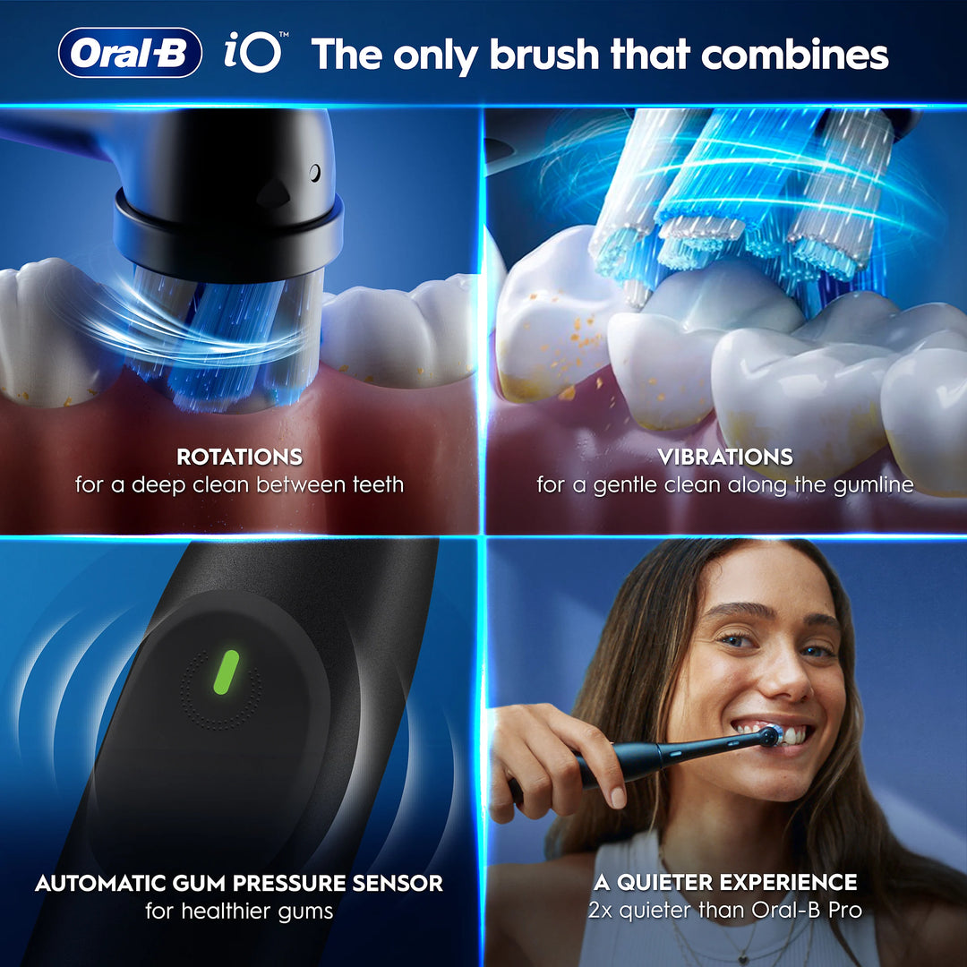 Oral B - Tandbørste IO2 Black + travel case