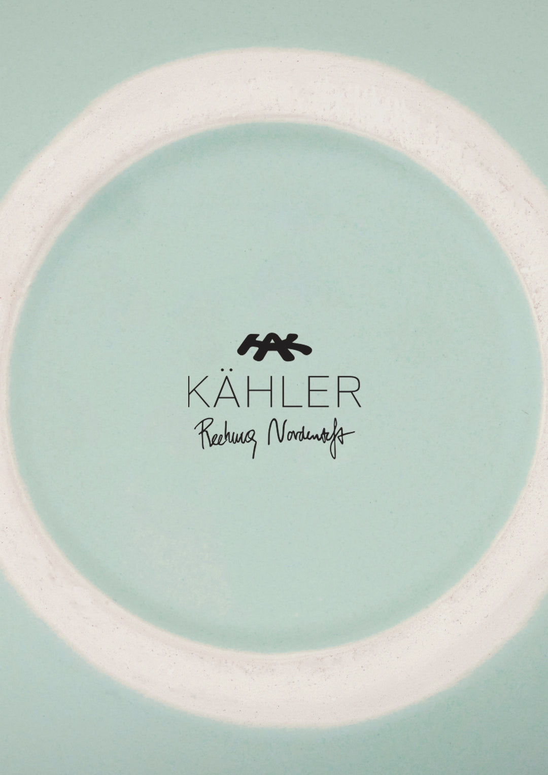 Kähler - Omaggio Vas H20 cm kräm/mint