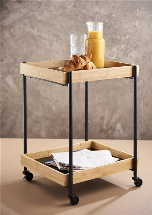 Day - Rullebord med 2 bakker - 45x38x58,5 cm