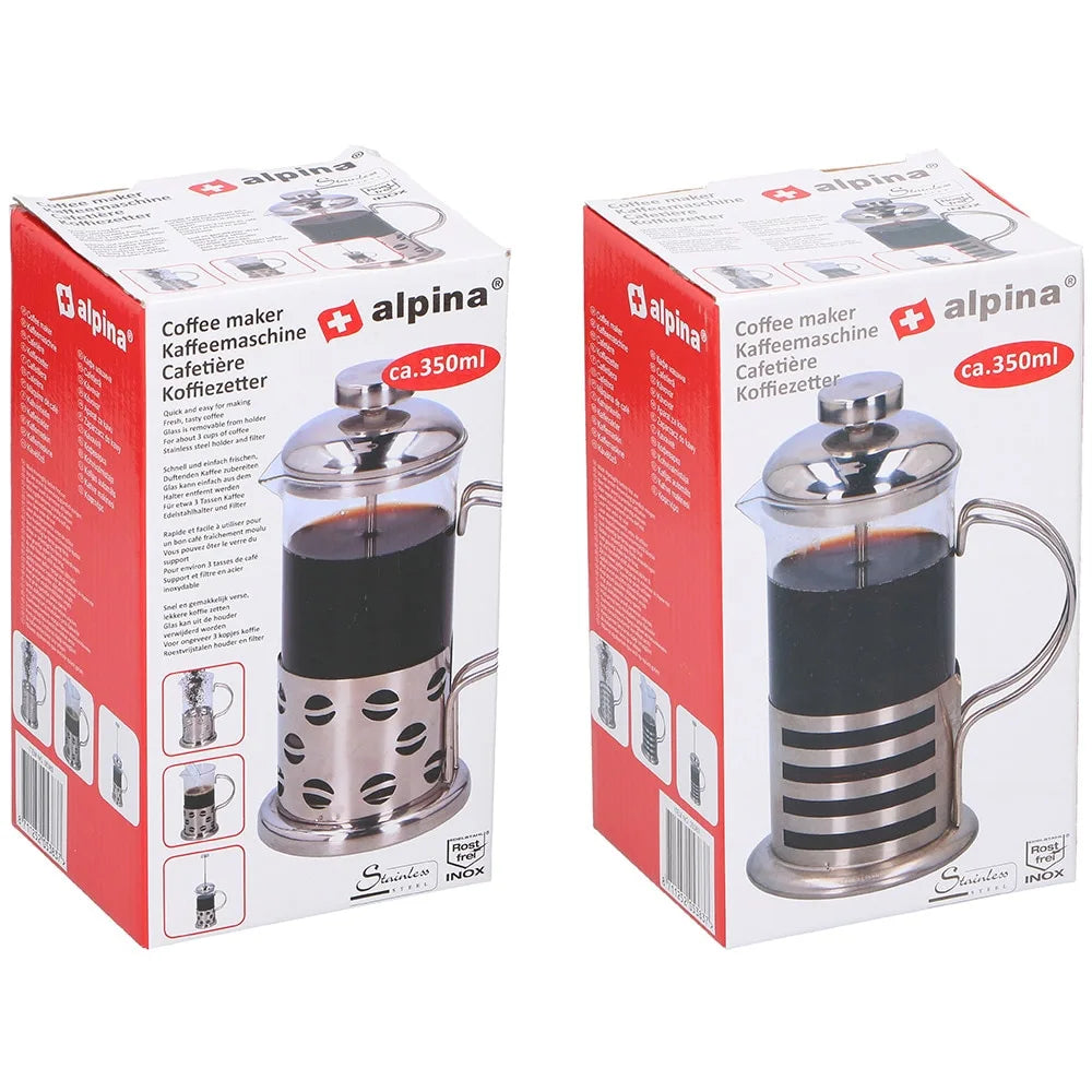 Alpina - Kaffebrygger 350 ml. stål 1 stk.