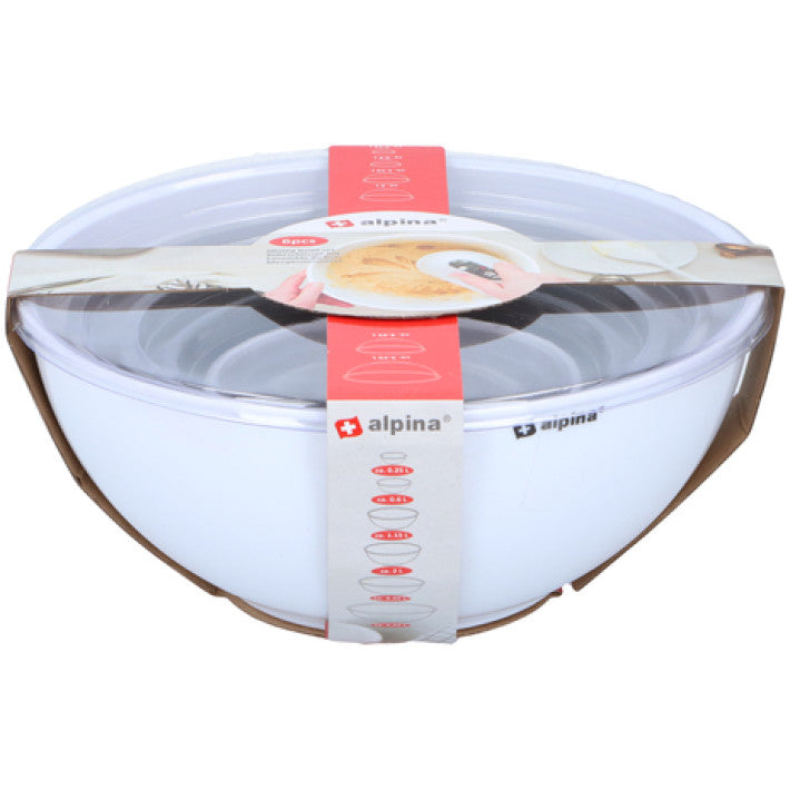 Alpina - Røreskåle sæt med 6 stk.
