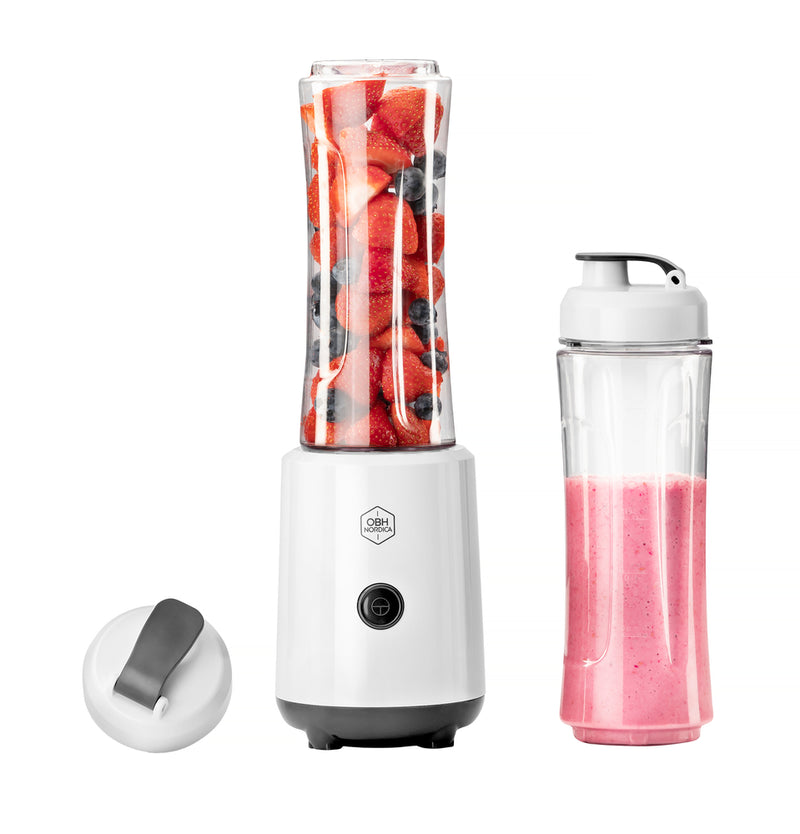 OBH Nordica - Smoothie-Mixer Twister Go weiß 