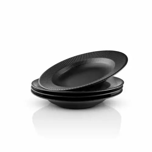 Eva Trio - Legio Nova Dyb tallerken 22cm Black