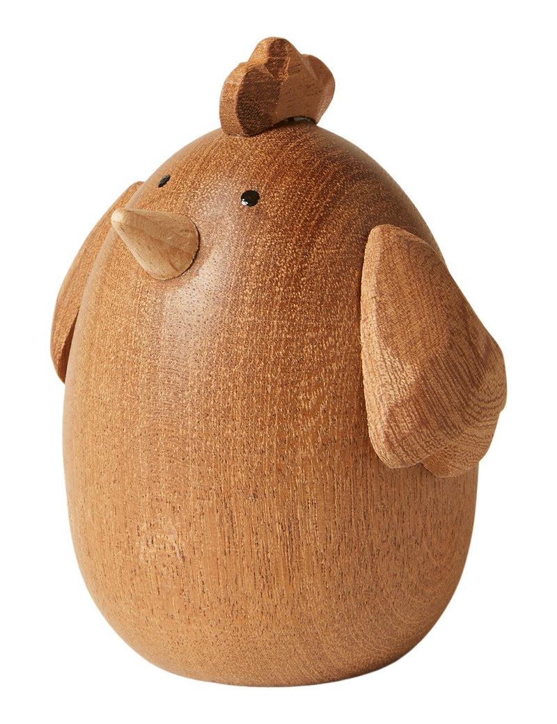 Hen H8,8 cm mahagonibraun