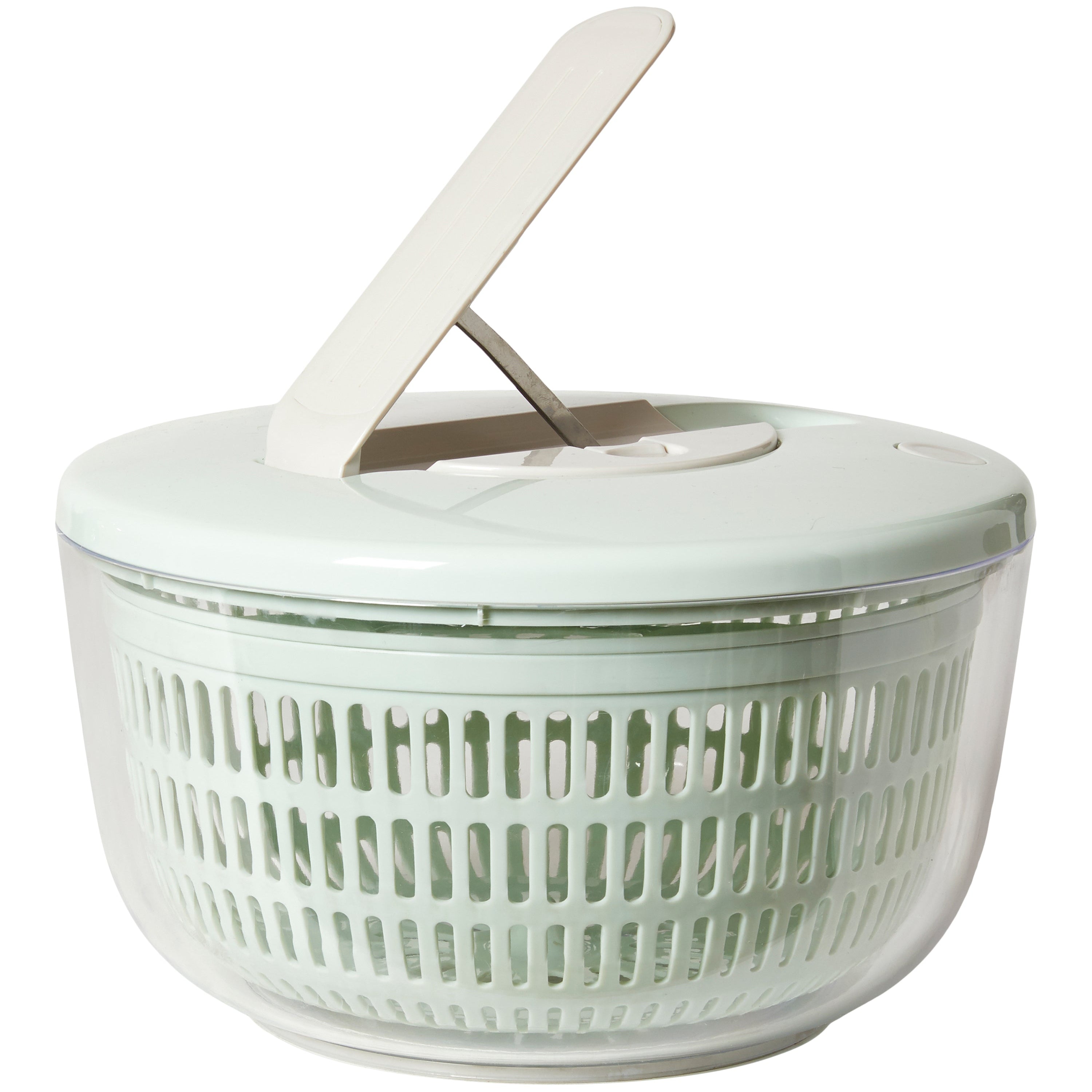 Salatslynge i plast - mint farvet