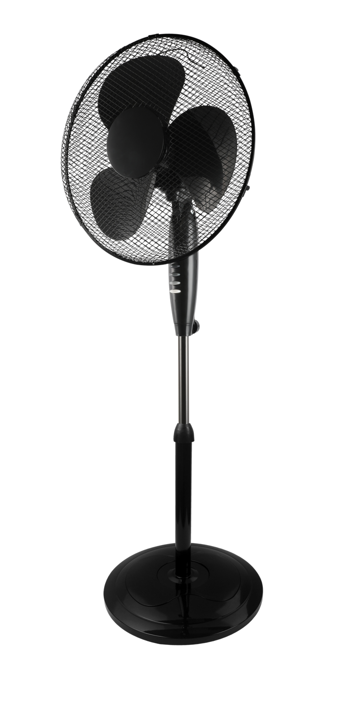 ECG FS 40a RB – Gulvventilator Ø40 cm – Sort