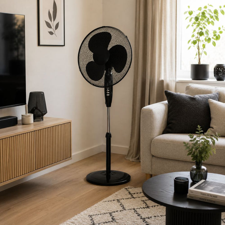 ECG FS 40a RB – Standventilator Ø40 cm – Schwarz