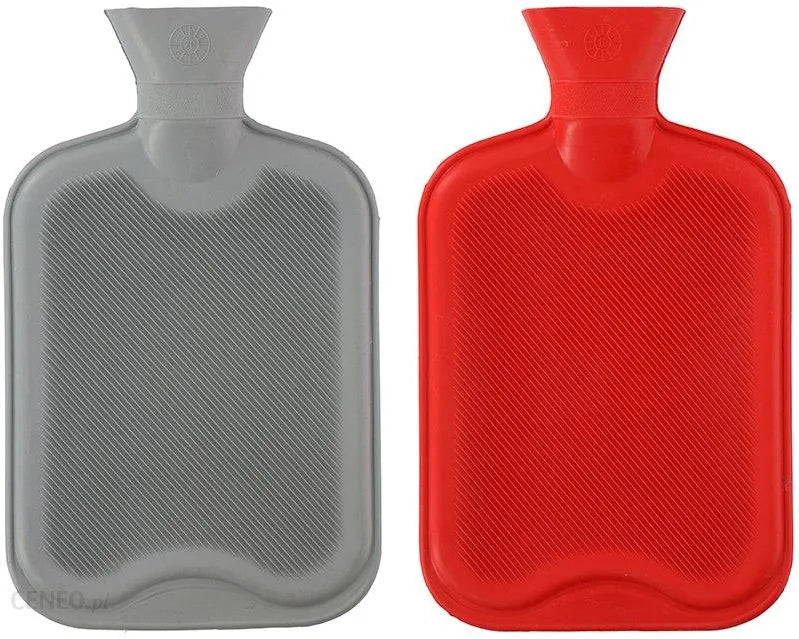 Wärmflasche 2 l - 2 verschiedene Farben
