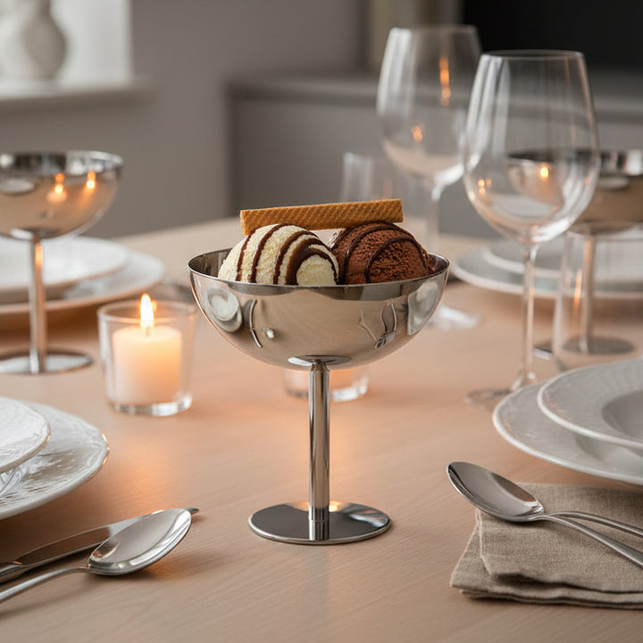 Serveringsskål ice cup - rustfrit stål