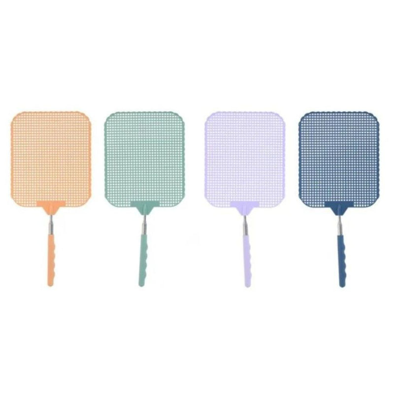 Flugsmälla med teleskopstång 1 st. - 35 till 76,5 cm - assorterade färger