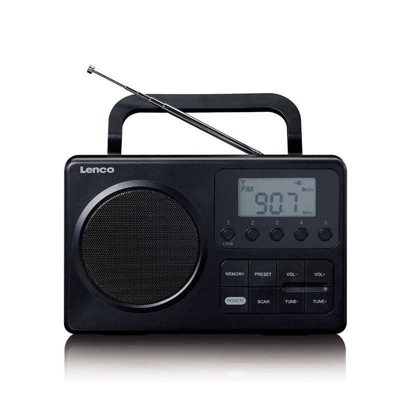 Lenco MPR-035 FM-radio - svart