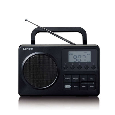 Lenco MPR-035 FM-radio - svart