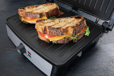 Gastronoma - Panini-/kontaktgrill 2200 W 29x23 cm