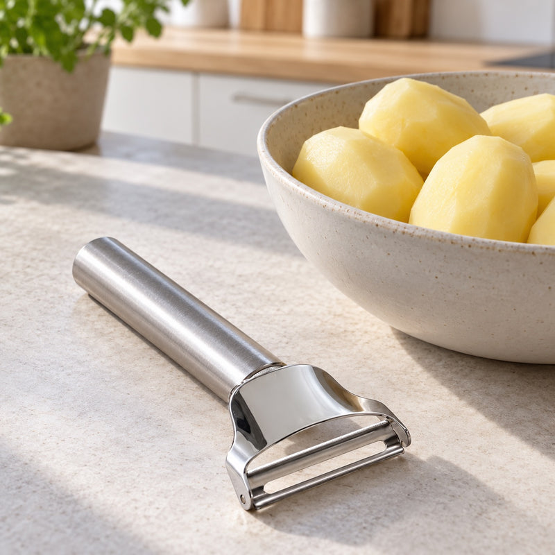 Kartoffelskræller 15 cm derhjemme