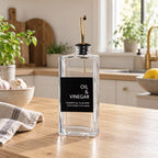 Olie- og eddikeflaske 500 ml i stuen eller køkkenet