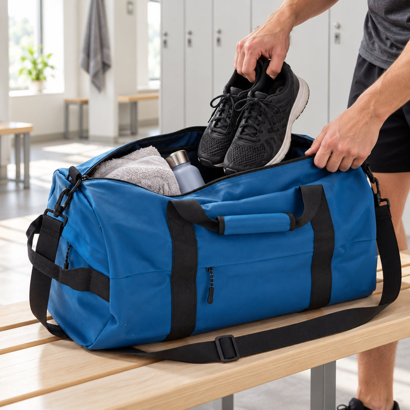 Sportstaske 40 liter ass. derhjemme