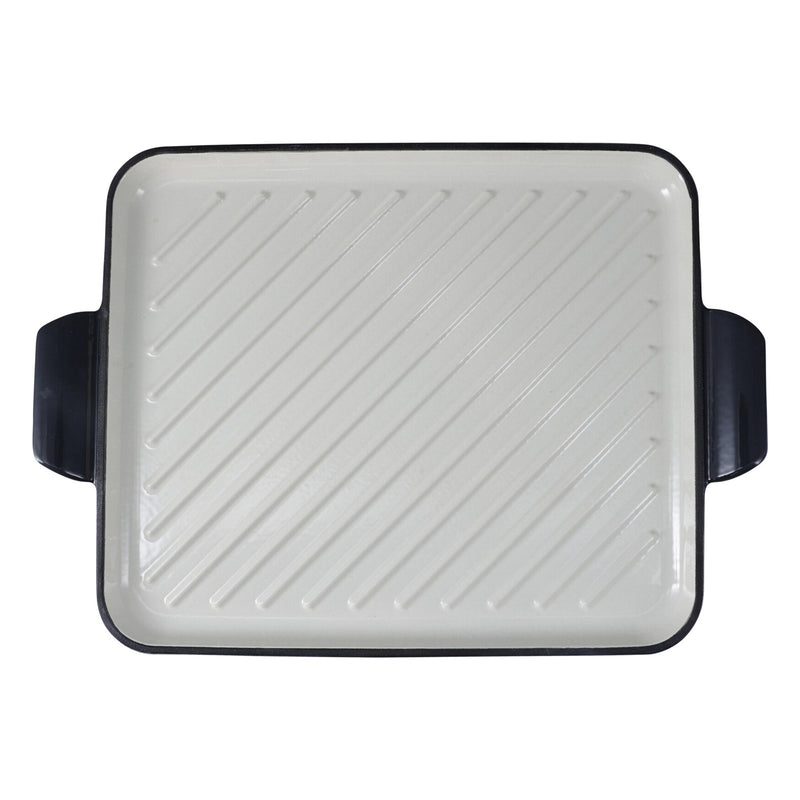 Grillpande støbejern 36x26 cm